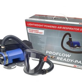 SCOTT Motorlu Hava Beslemeli Boyacı Solunum Seti – Proflow Ready-Pak