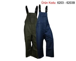 Bahçıvan tipi Pantalon Yağmurluk Model 6203-B