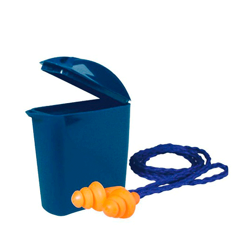 3M 1271 Yıkanabilir Çam Tipi Kulak Tıkacı Kordonlu (50 Adet)