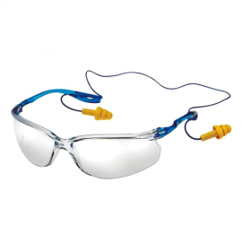 3M Tora CCS Şeffaf Lens (Kulak Tıkacı takılabilir) Koruyucu Gözlük AS/AF