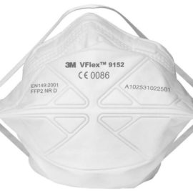 3M™  9152 VFLEX™ FFP2 Ventilsiz Katlanabilir Toz Maskesi