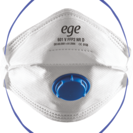 Ege 601 FFP2 NR D Ventilli Toz Maskesi
